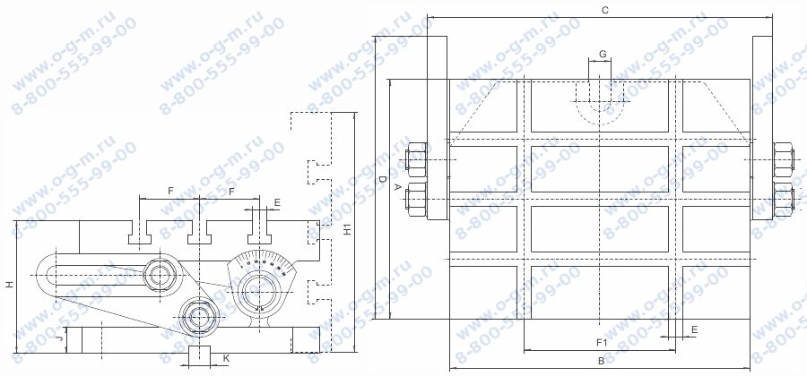 Чертёж плиты наклонной BISON 5150-200х250